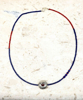 Alternative view of Κολιέ ασημένιος αχινός