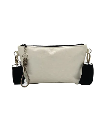 Alternative view of Hartbags λευκή τσάντα χιαστί μικρή
