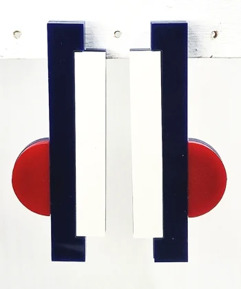 Σκουλαρίκια sunset plexi glass - Image 4