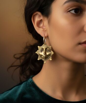 Alternative view of Σκουλαρίκια ήλιος